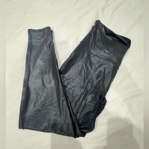 Spanx Faux Leather Leggings, Size 2X, Black